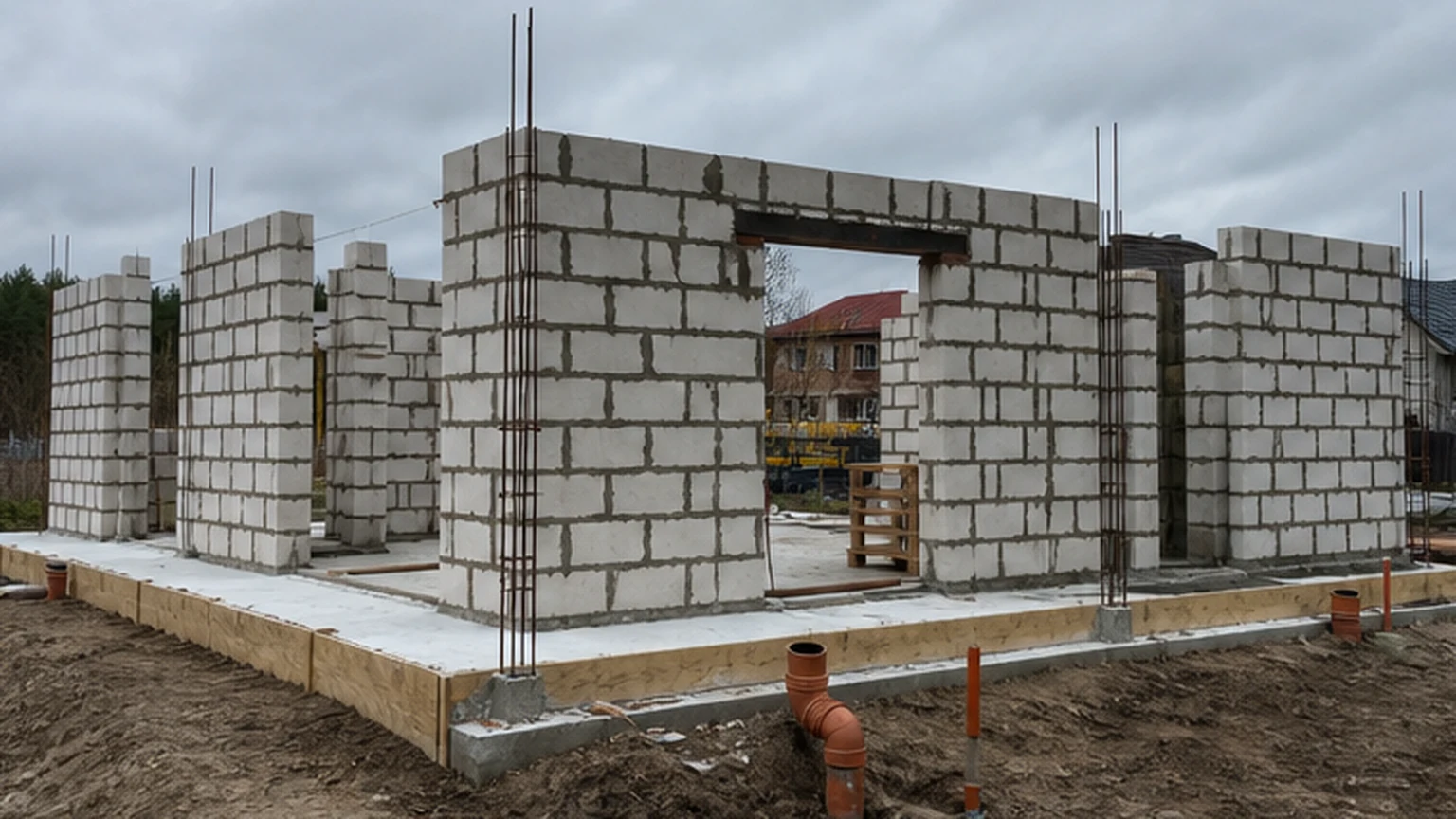 Дом 6×6: сроки строительства по этапам