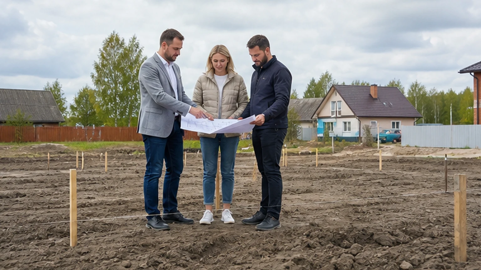 Как выбрать участок под дом из газобетона